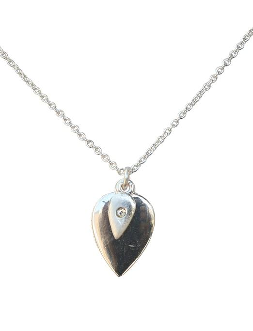 pendant LOVE WITH DOUBLE HEART  629P11822