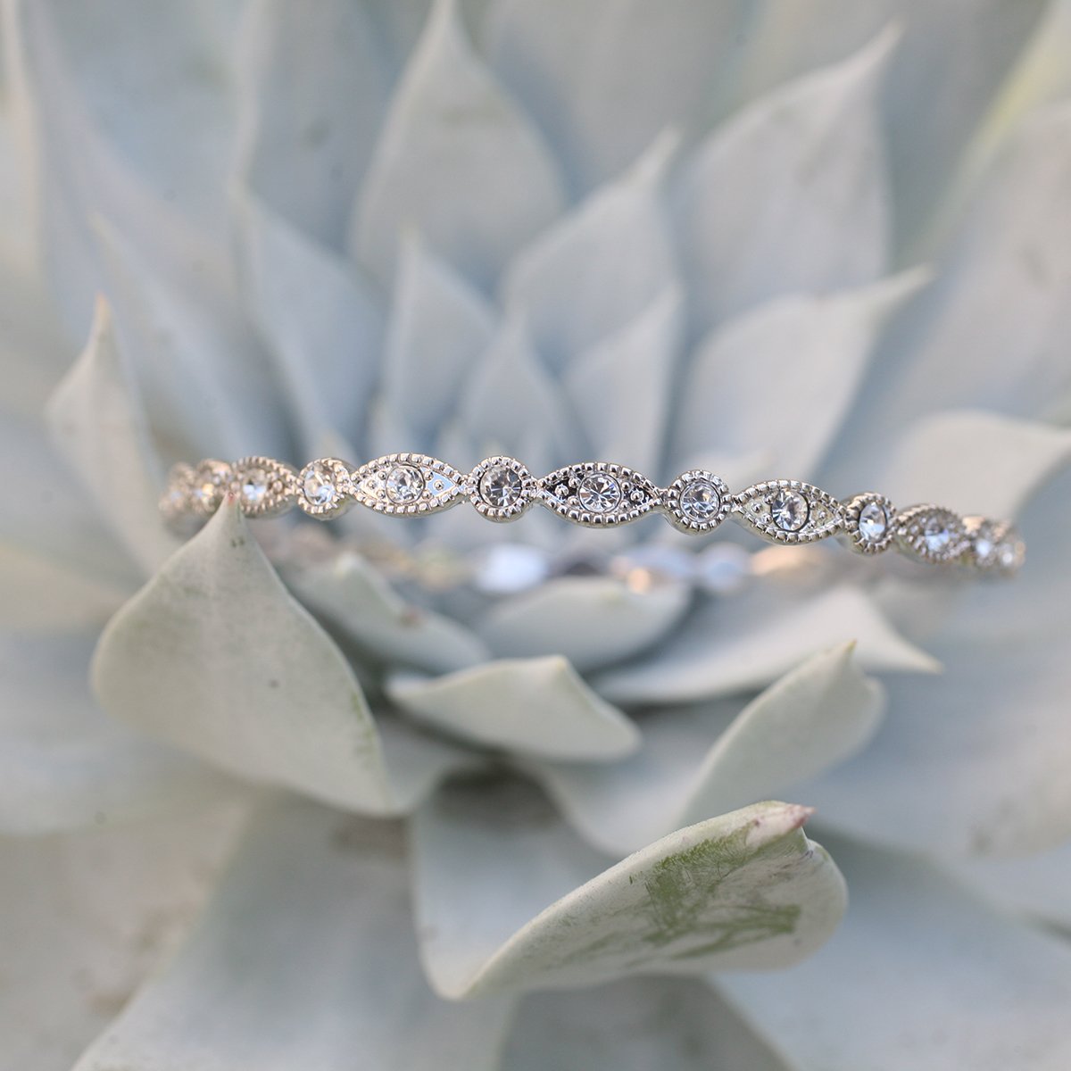 Triple Set Crystal Fashion Bracelet
