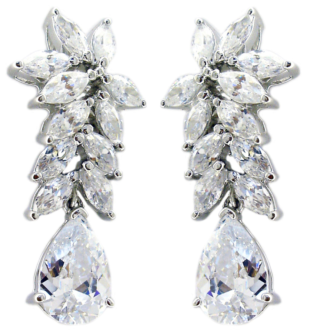 Earrings  Cubic zirconia sterling silver . 501E21414