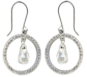 Zirconite Cubic zirconia sterling silver Earrings