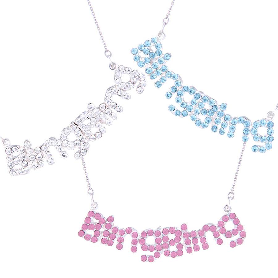 All ''Bling-Bling'' Crystal embellished necklace