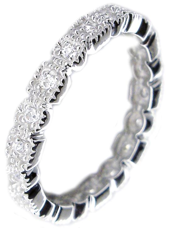 Ring Zirconite Cubic Zirconia Sterling silver Ring.501R28360