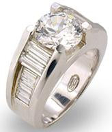 Ring Cubic Zirconia Sterling silver  501R30322