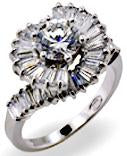 Ring Ballerina Cubic Zirconia Sterling silver 501R32107