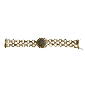 Magnetic Clasp Bracelet-Gold
