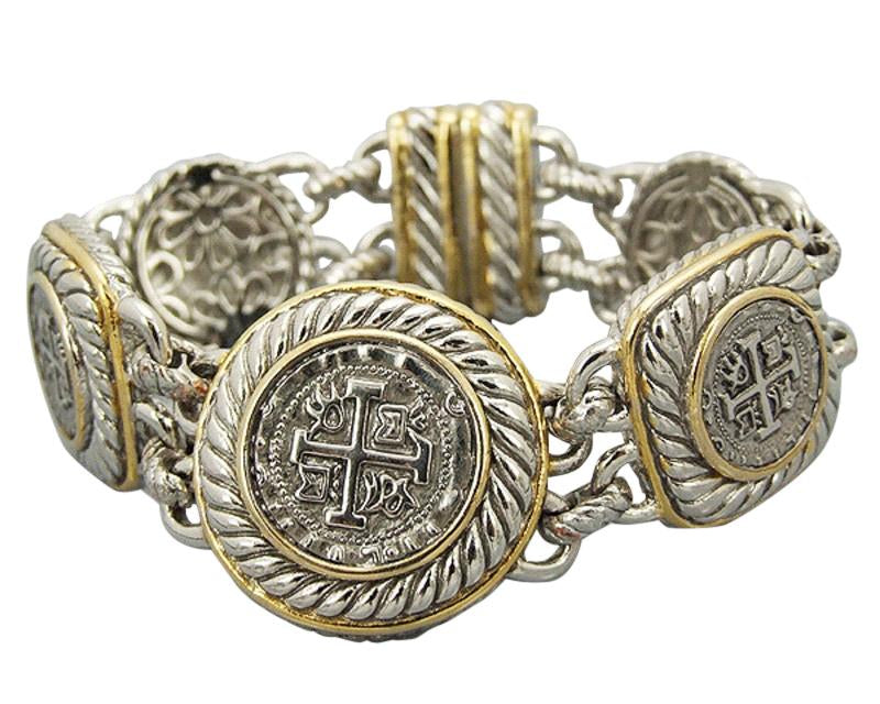 Round Shaped Bracelet - Sliver