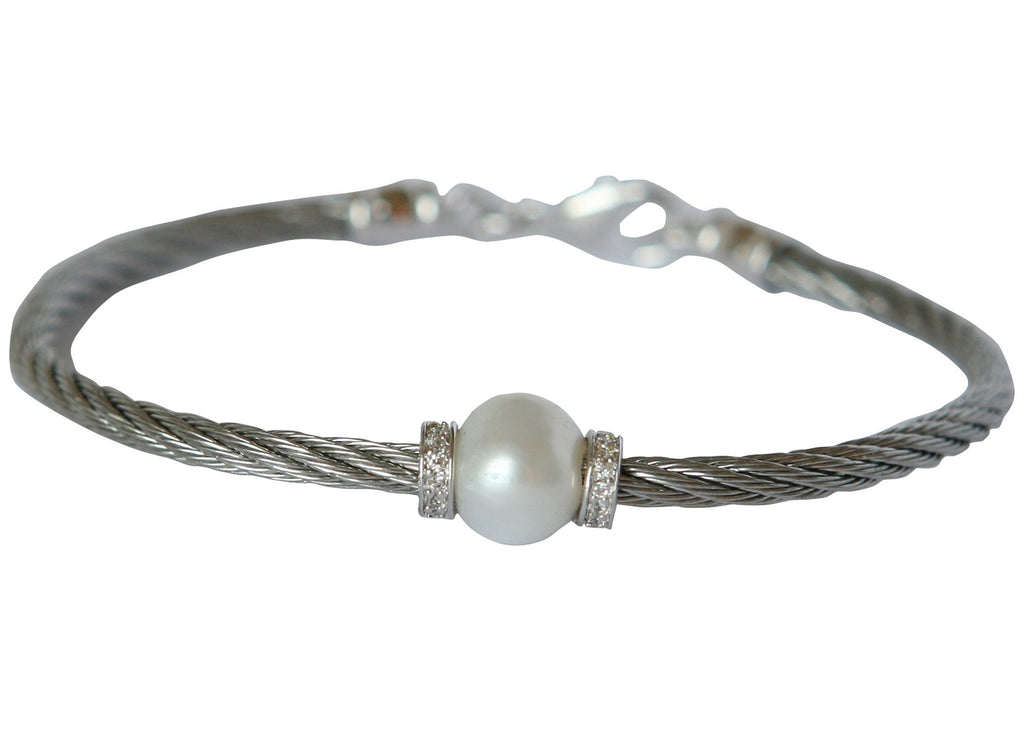 Steel Braded Cable Bracelet