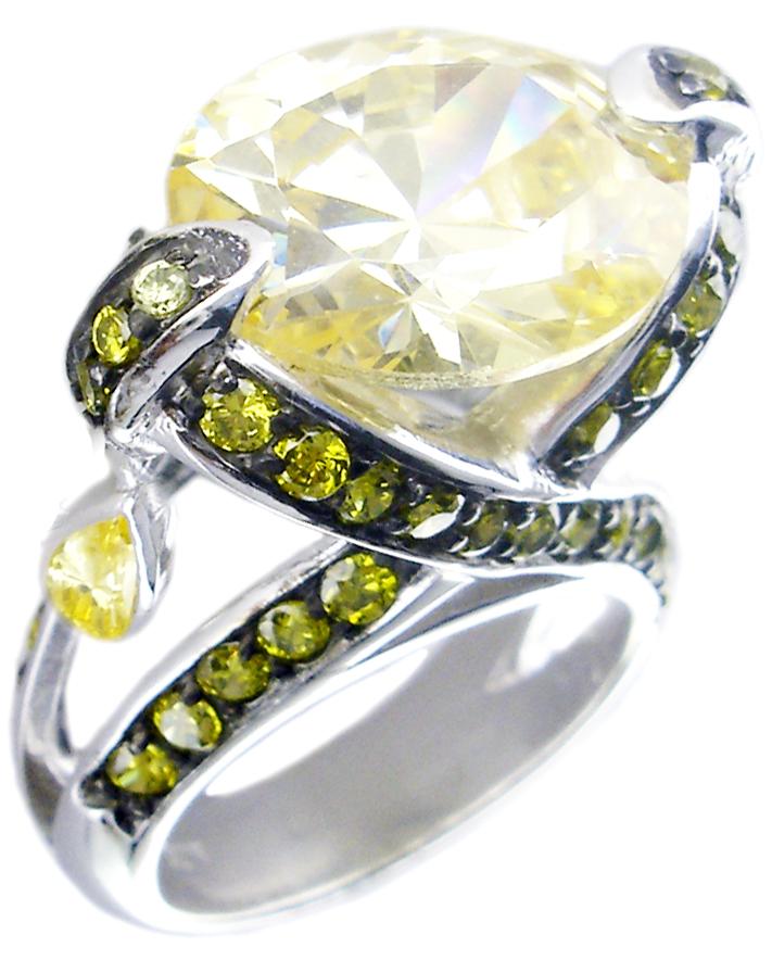 Ring  Cz in Sterling silver  590R380