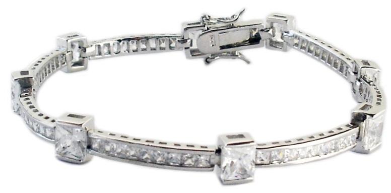 Bracelet Stations Tennis Bracelet S/S 602B30128