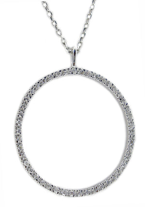 Pendant Open Round Cz's Circle :B602P20295
