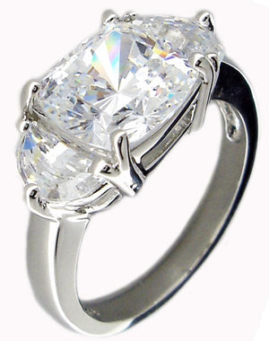 Ring Zirconite Cubic Zirconia Sterling  silver Ring :602R71210