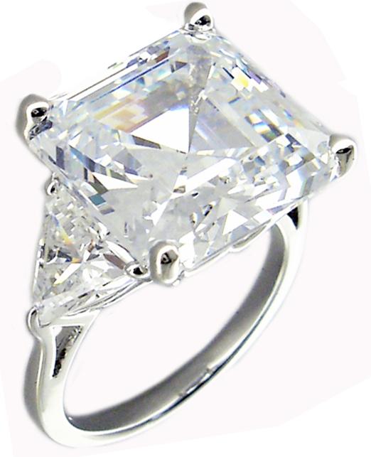 Ring Zirconite Cubic Zirconia Sterling silver Ring 602R72192