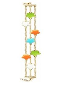 Daisy Bracelet - White