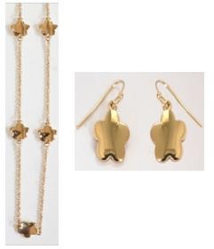 Necklace Pave Crystal Long  610N256X
