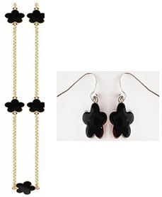 Enameled Long Necklace