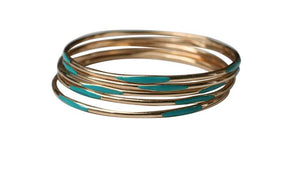 Bracelet Gold Electroplated Bangle. 617B4328