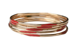 Bracelet Gold Electroplated Bangle. 617B4328