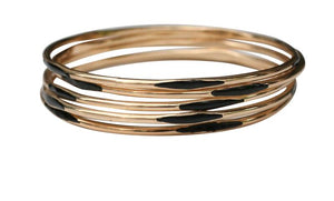 Bracelet Gold Electroplated Bangle. 617B4328