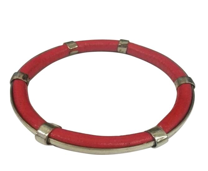 Bracelet Faux and Gold Electroplated Trims Bangles 617B9024