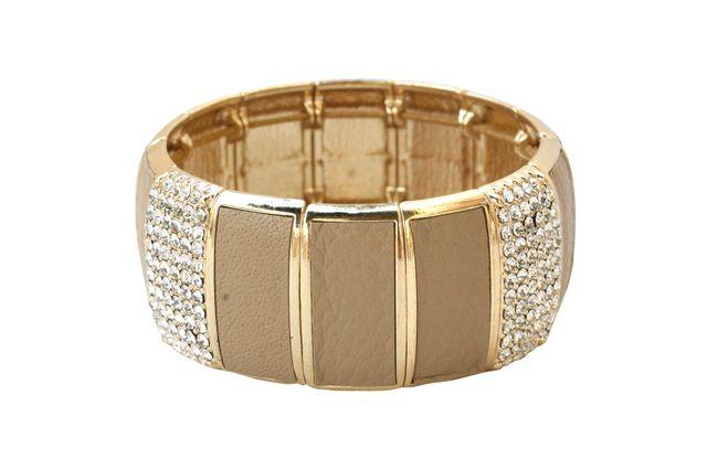 Leatherette Stretch Bracelet 622B0181