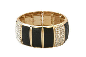 Leatherette Stretch Bracelet 622B0181