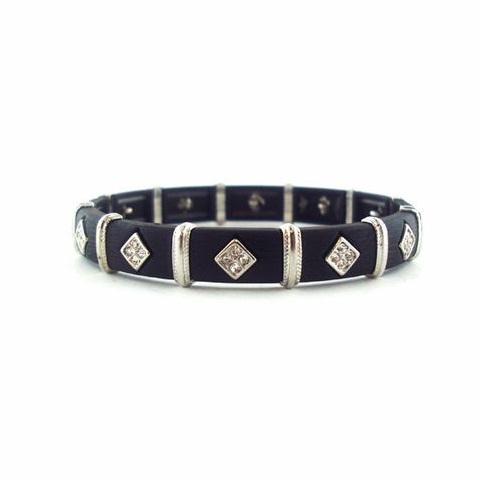 Two Toned Stretch Bracelet 622B0186
