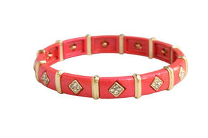 Two Toned Stretch Bracelet 622B0186