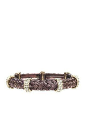 Two Toned Stretch Bracelet