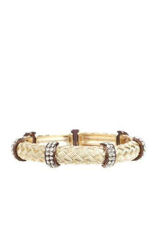 Two Toned Stretch Bracelet