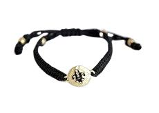 Bracelets Black Leather . 622B0230