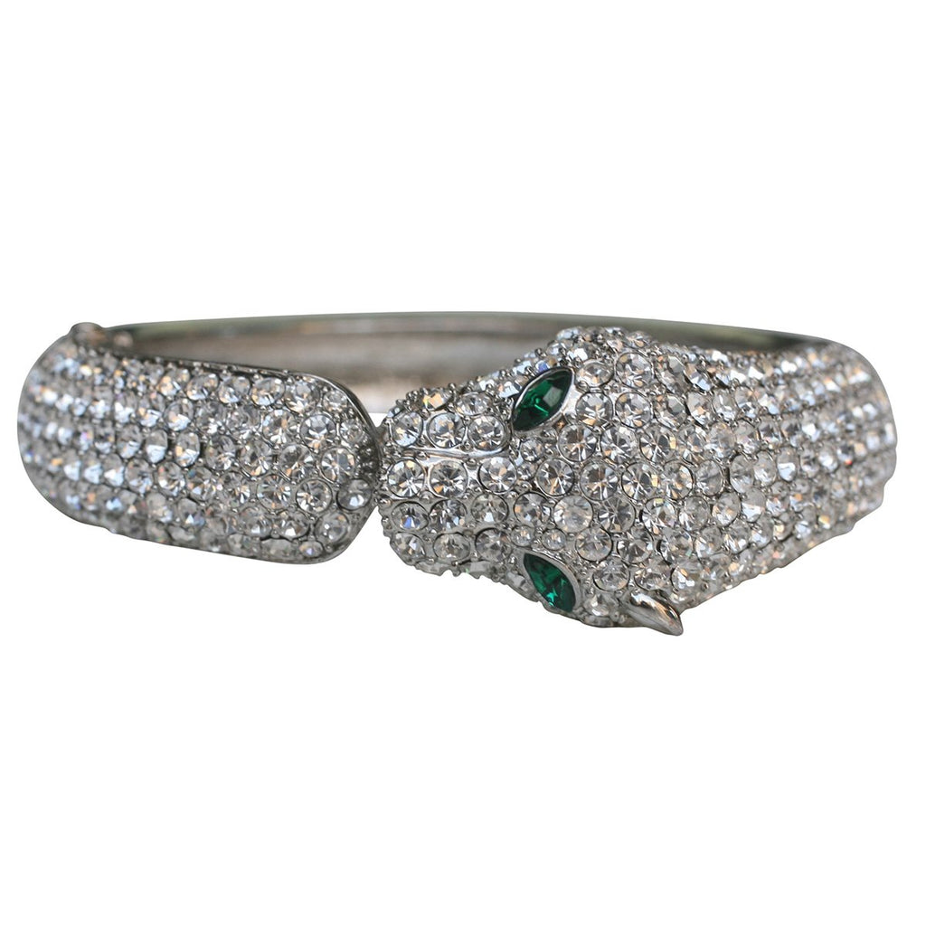 Bracelets Green Eyes Crystals Bangle. 623b3607