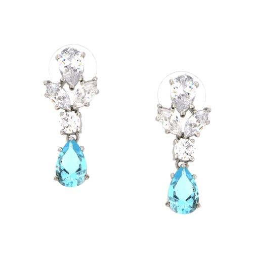 Classic Couture Tear Drop Post earrings