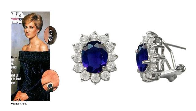Engagement Set Earring - Sapphire