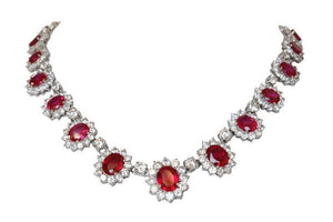 Necklace Couture Oval  Halo  628N5099