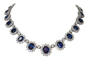 Necklace Couture Oval  Halo  628N5099