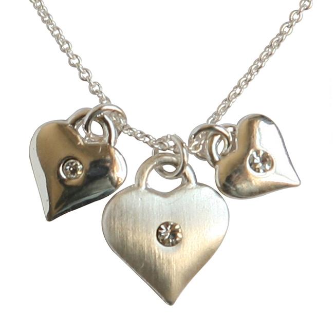 Pendant Crystal Rhodium Electroplated 629P11815