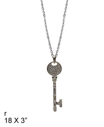 Key Pendant Necklace