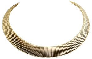 Multirow Fashionable Necklace - Gold