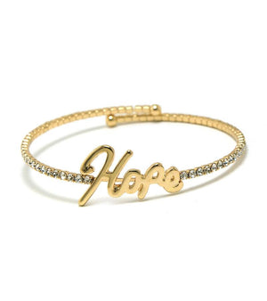 ROW METAL BRACELET - Gold
