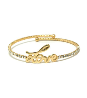 Bracelet Crystals Row Metal  633B0187A