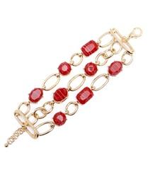 Faceted Acrylic Wide Bracelet. 633B0575