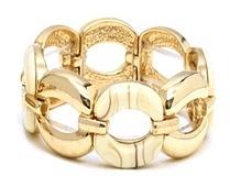 Oval Links Stretch Bracelet
