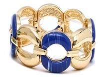Oval Links Stretch Bracelet