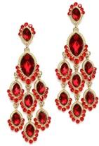 Earrings Oval Acrylic Stones  633E0290