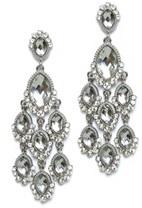 Earrings Oval Acrylic Stones  633E0290