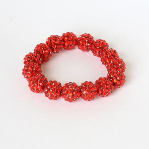 Bracelets Acrylic Fire Ball Stretch Bracelet. 646B95X103