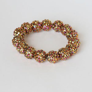 Bracelets Acrylic Fire Ball Stretch Bracelet. 646B95X103