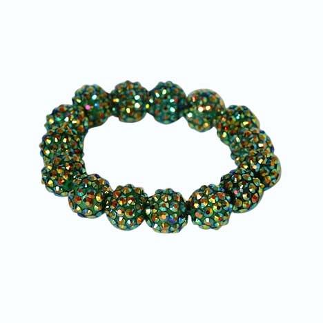 Bracelets Acrylic Fire Ball Stretch Bracelet. 646B95X103