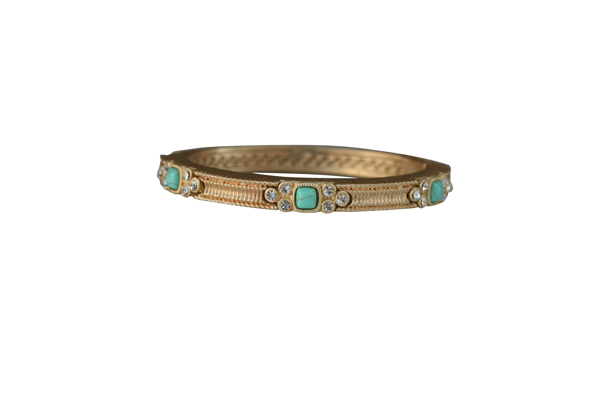 Square station Jeweled and textured Satin hinged oval Alloy base Bold bangle