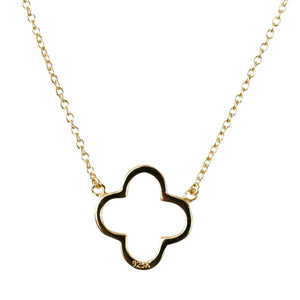 pendant Polished Clover S/S 655P1048